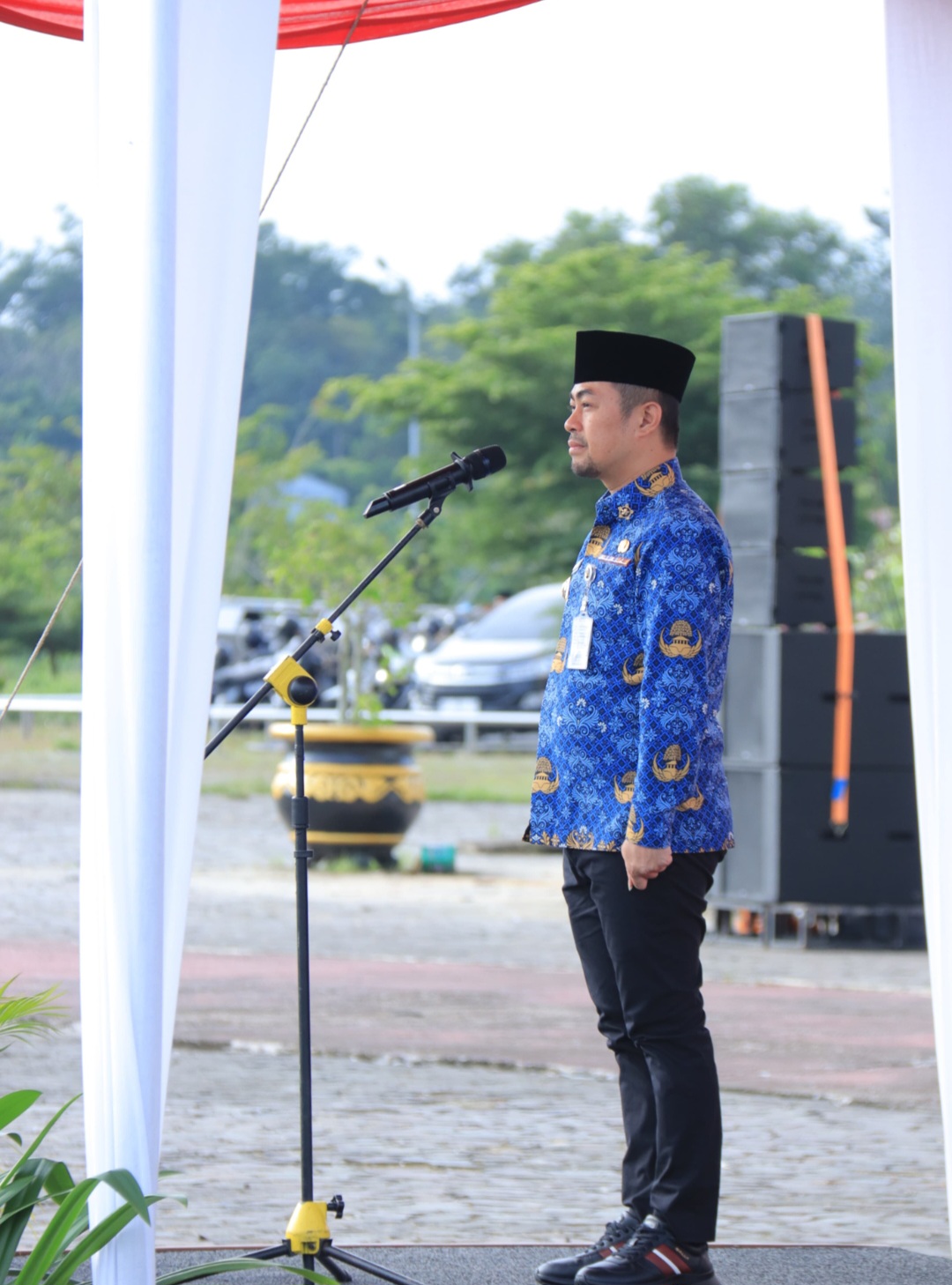 Upacara Peringatan Hari Korpri ke-53 Pemko Pekanbaru