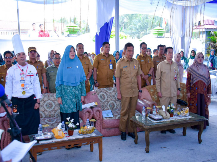 Buka Lomba Masak Serba Ikan, Kaya Nutrisi, Pj Sekda Kampar Himbau Senantiasa Gemar Makan Ikan.