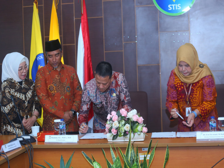 Tandatangani Mou Dengan STIS Jakarta, Hambali : Miliki Peran Penting Dalam Pembangunan dan Tingkatnya SDM Statistik di Kabupaten Kampar