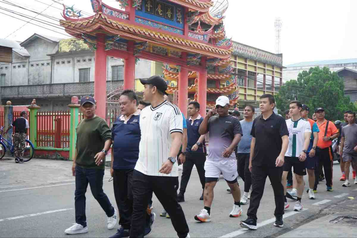 Polda dan Forkopimda Meranti Gelar Olahraga Bersama Demi Stabilitas Kamtibmas