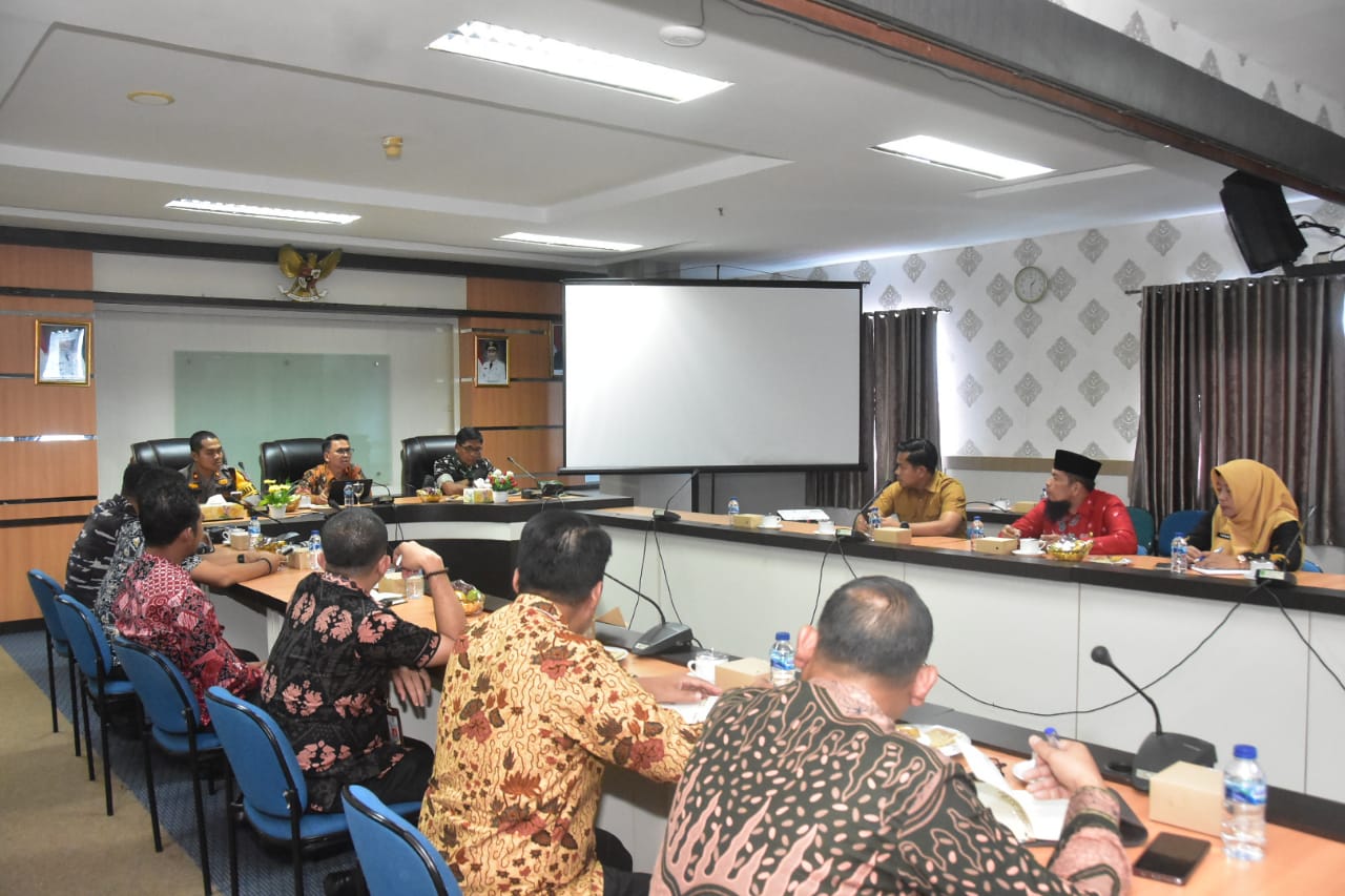 Pjs Bupati Bengkalis Pimpinan Rapat Konsolidasi Terkait Asta Cita Swasembada Pangan dan Makan Siang Gratis