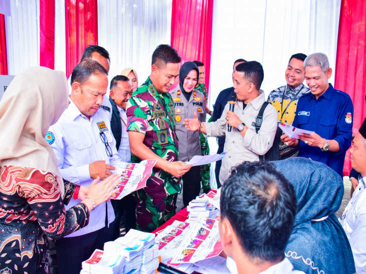 TPS 19 Perum Ylz Langgini Jadi Pusat Simulasi Pemungutan dan Penghitungan Suara KPU Kampar.