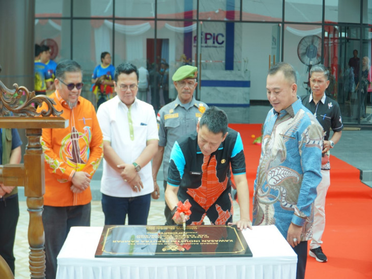 Pj. Bupati Kampar Resmikan Kawasan Industri Peputra Kampar (KIPK).