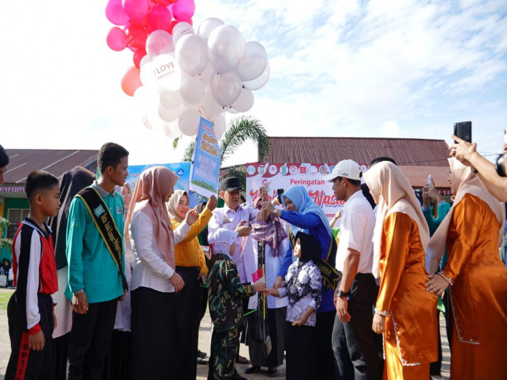 Pimpin Apel Peringatan HAN Ke-40 Tahun 2024, Pj. Bupati Kampar ; Pemkab Kampar Komit Terhadap Perlindungan dan Pemenuhan Hak-hak Anak