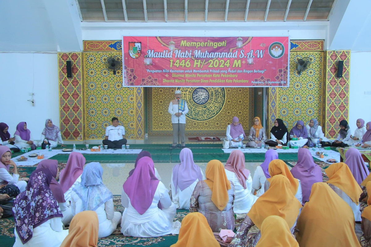 DWP Pekanbaru Peringati Maulid Nabi, Hadirkan Ustaz Ridho Ronaldo