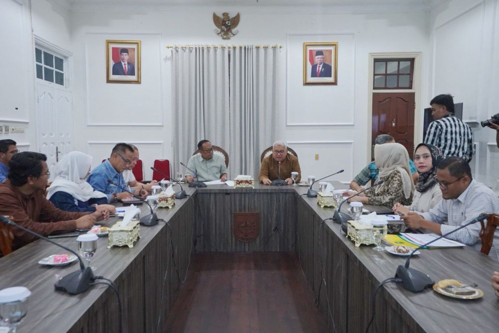 Pemprov Riau Audiensi Bersama ADPMET, Berikut Pembahasannya