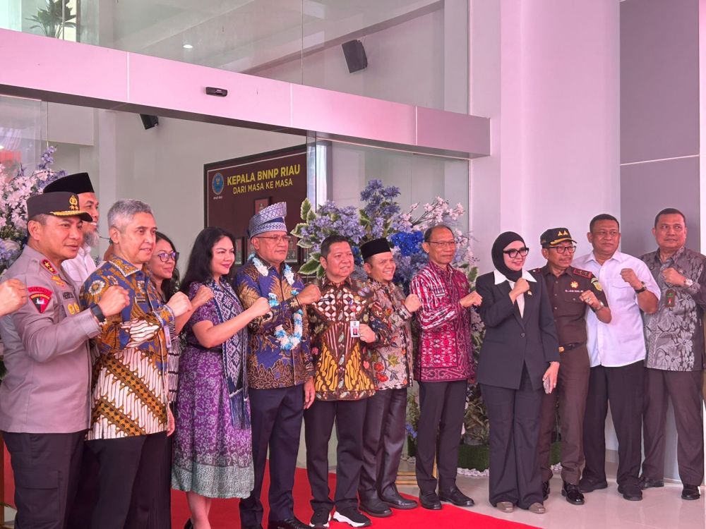 Gedung BNN Riau Diresmikan, Bentuk Upaya Cegah Narkoba