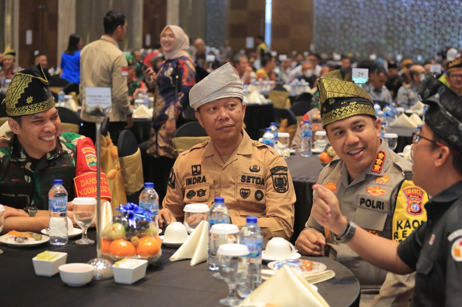 Sekdako Pekanbaru Hadiri Deklarasi Pilkada Damai Provinsi Riau 2024