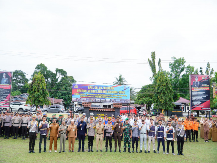 Ikuti Apel Operasi Lancang Kuning 2024, Azwan : Seluruh Komponen Masyarakat dapat mewujudkan Pilkada Serentak Yang Aman dan Lancar.