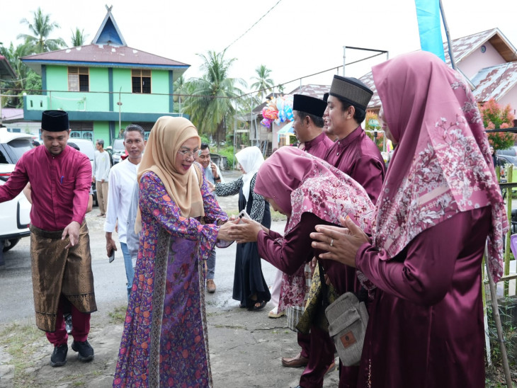 Hadiri Halal Bihalal, Wabup Misharti ; Saya Bangga Dengan Suku Melayu Kubuong