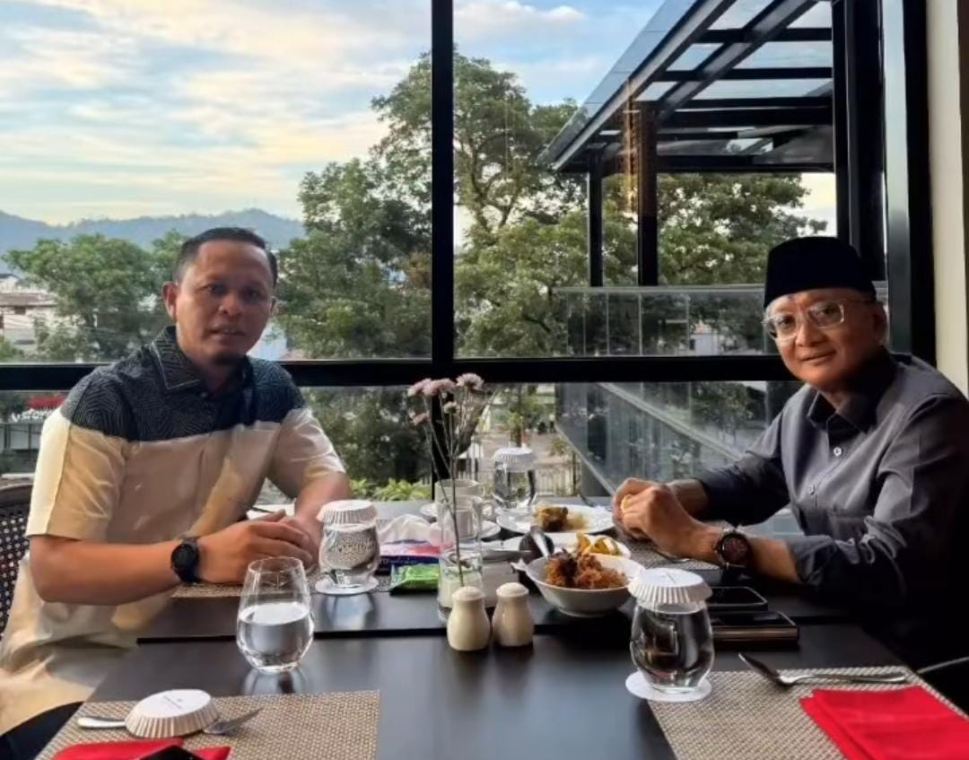 Wali Kota Pekanbaru Temui Menteri PUPR di Padang, Bahas Jembatan Siak V